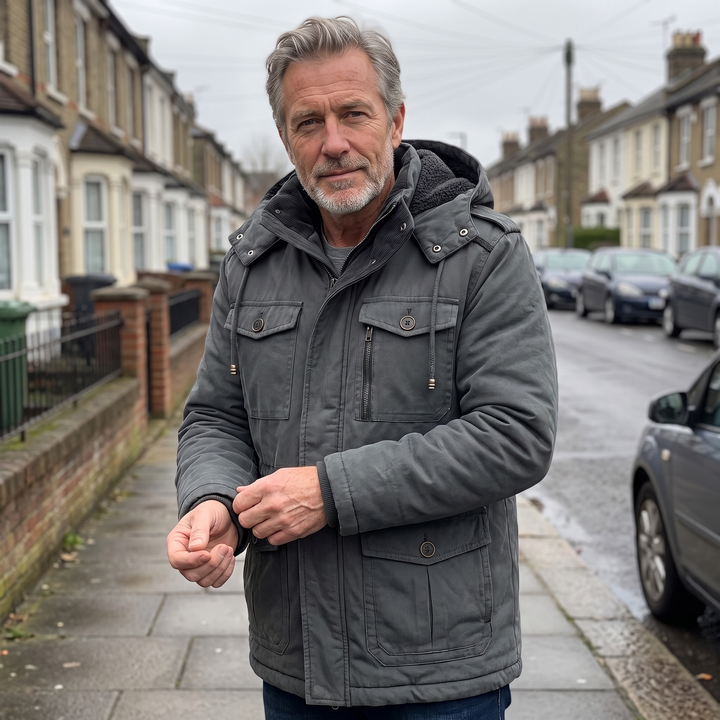 Valtor | Hooded Winter Coat – Practical Style for Men