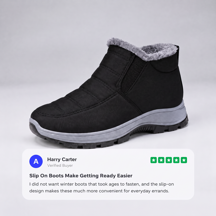 Cushion | Winter Walking Boots – Waterproof Quilted Design for Women