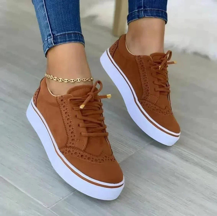 Makayla | Comfort Sneakers – Premium Leather Orthopedic Style