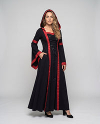 Adelaide | Lace-Up Voluminous-Sleeve Historical Halloween Dress