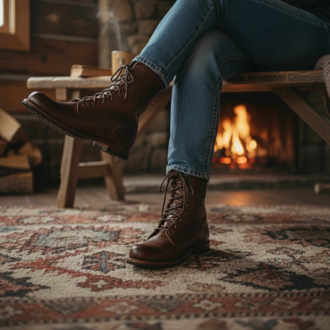 Ember | Classic Lace-Up Boots