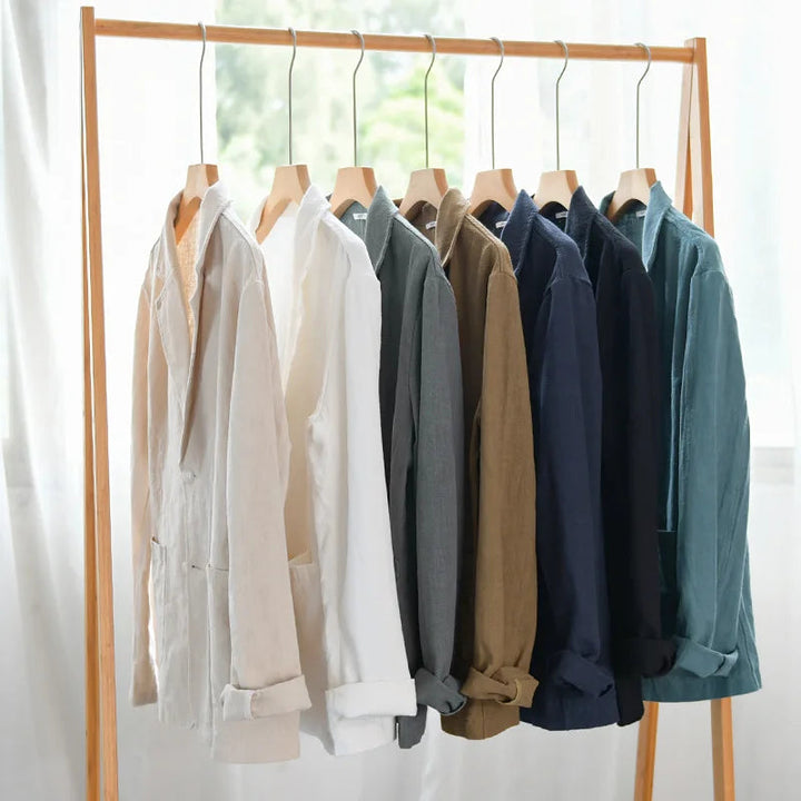 Terran | Men's Relaxed Fit Earthy Tone Casual Blazer