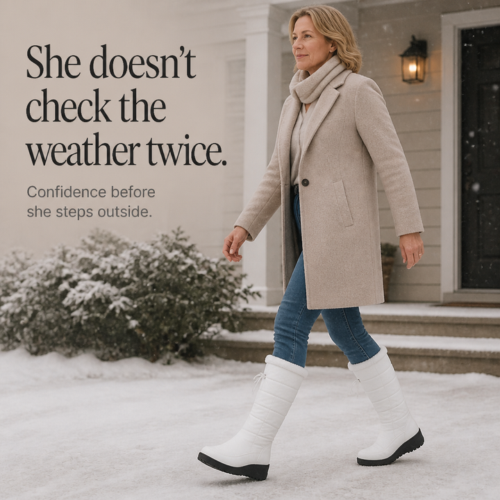 Calevra | Quilted Over-The-Knee Snow Boots – Warm and Stylish