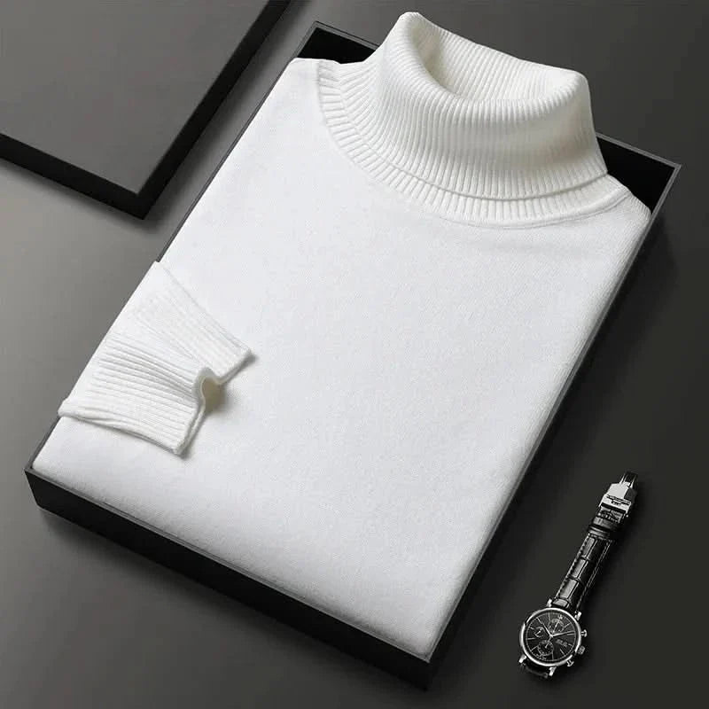 Cori | Turtleneck Sweater – Luxurious Cashmere Blend for Women
