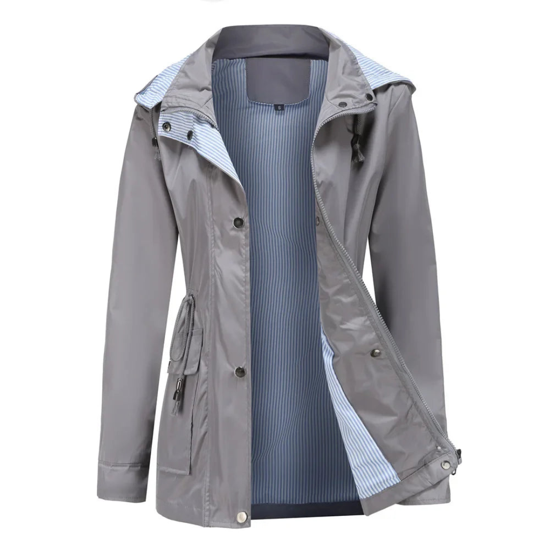 Lara | Waterproof Trench Coat – Versatile Outdoor Style