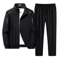 Randy | Zweiteiliges Streetwear-Trainingsanzug-Set mit Reißverschluss