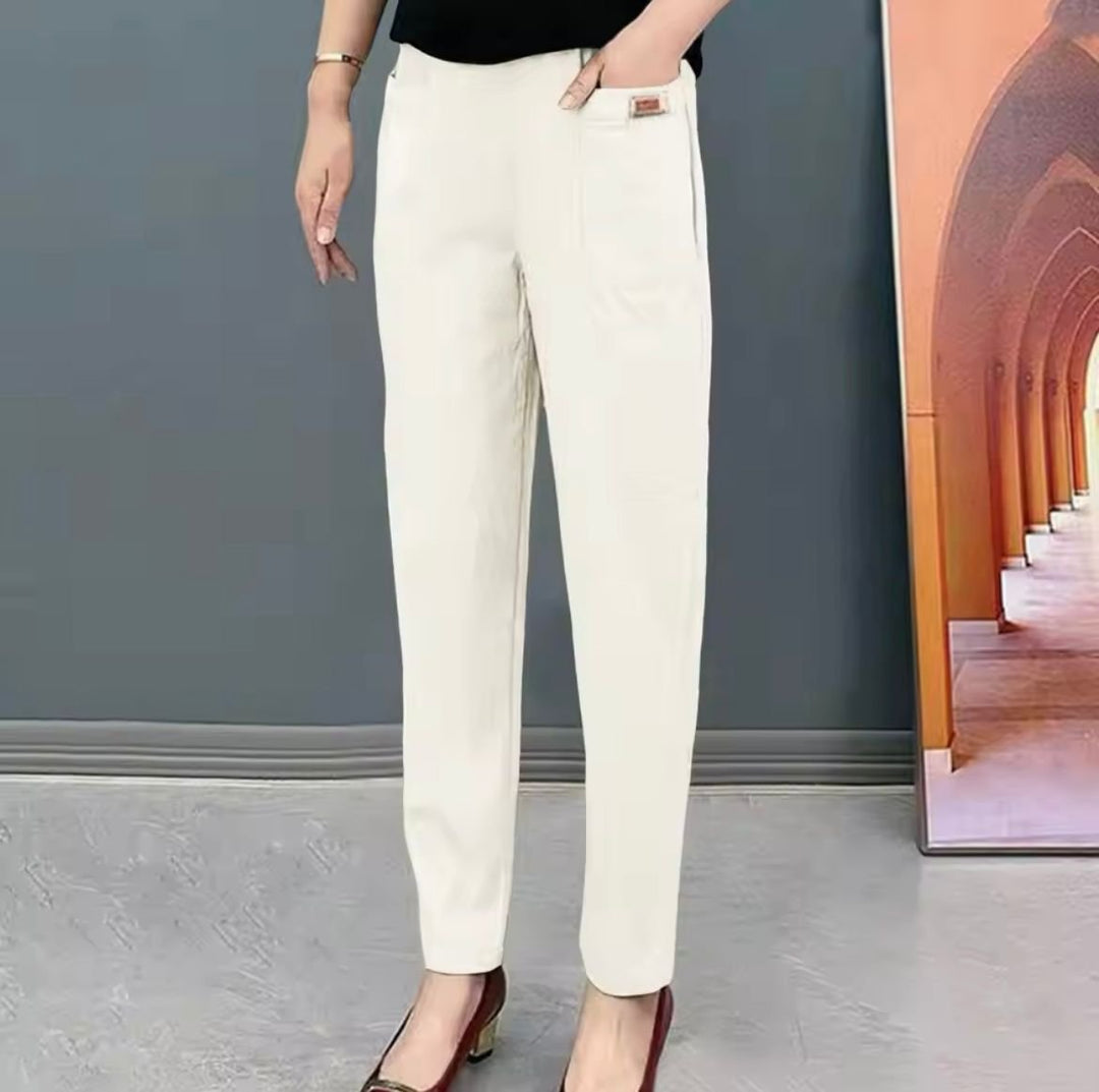 Kelley | Casual Cotton Pants – Relaxed Style for Everyday Wear