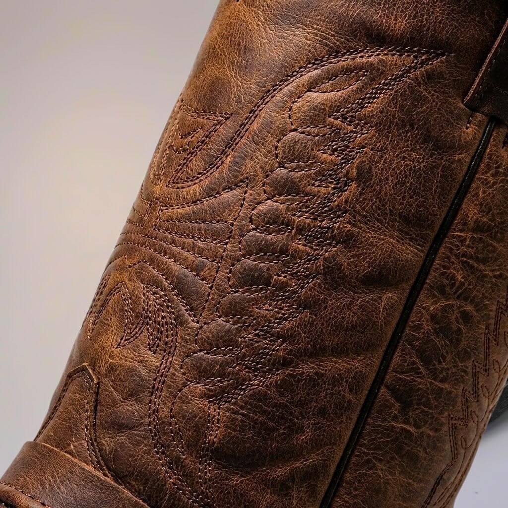 Wesley | Genuine Leather Vintage Boots
