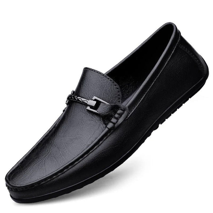 Alessio | Men's Slip-On Breathable Leather Loafers