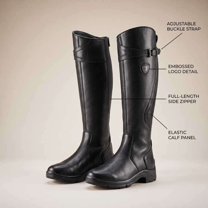 Velora | Riding Boots – Elegant Heritage Style for Women