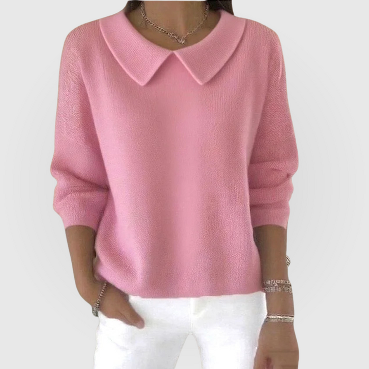 Madeline | Klassischer Strickpullover mit legerer Passform