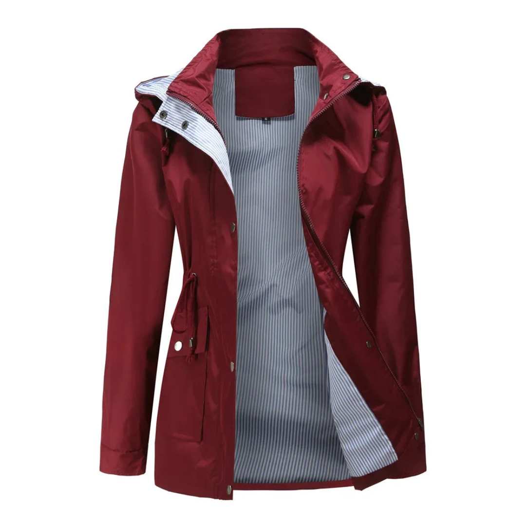 Lara | Waterproof Trench Coat – Versatile Outdoor Style