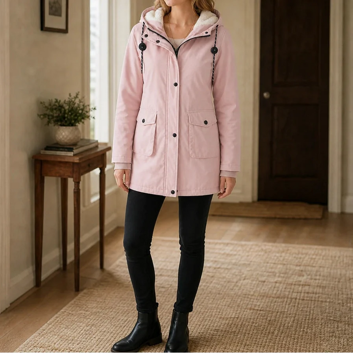 Everwarm | Long Hooded Parka for Women – Stylish Warmth