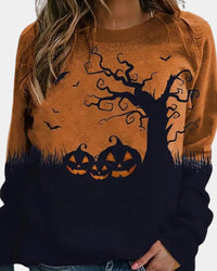 Hadley | Playful-Graphic Relaxed Halloween Sweatshirt