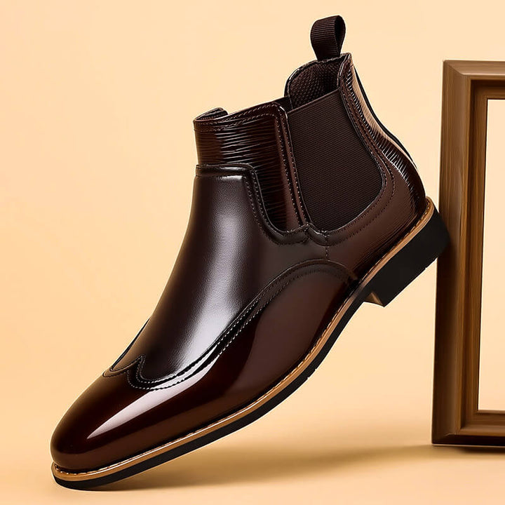 Sawyer | Premium Leather Winter Boots
