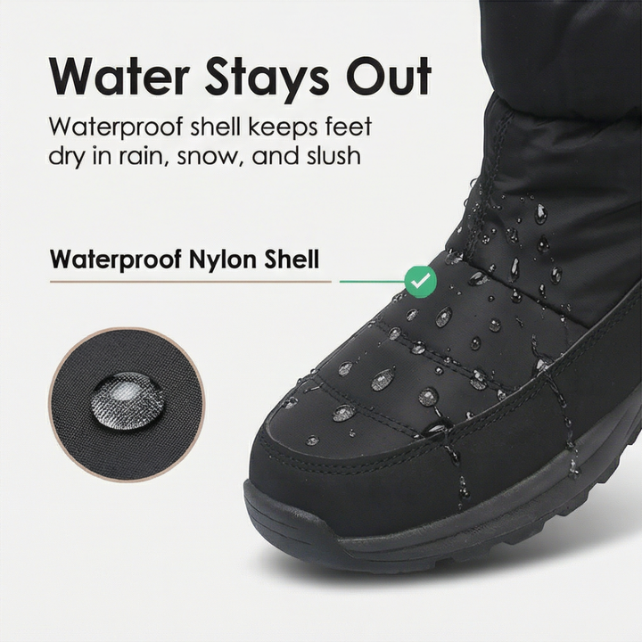 Warmstep | Waterproof Fur Lined Winter Boots for Women