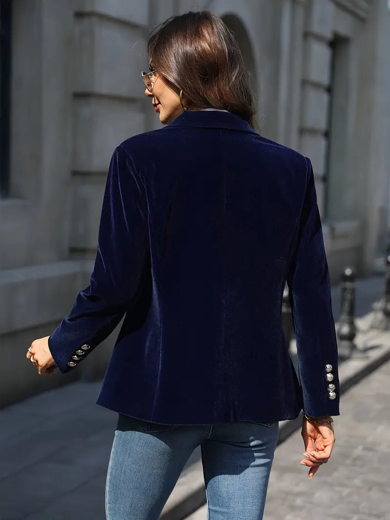 Aurora | Women's Luxurious Timeless Velvet Blazer