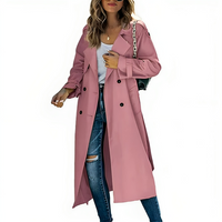 Bella | Women's Elegant Double-Breasted Trench Coat
