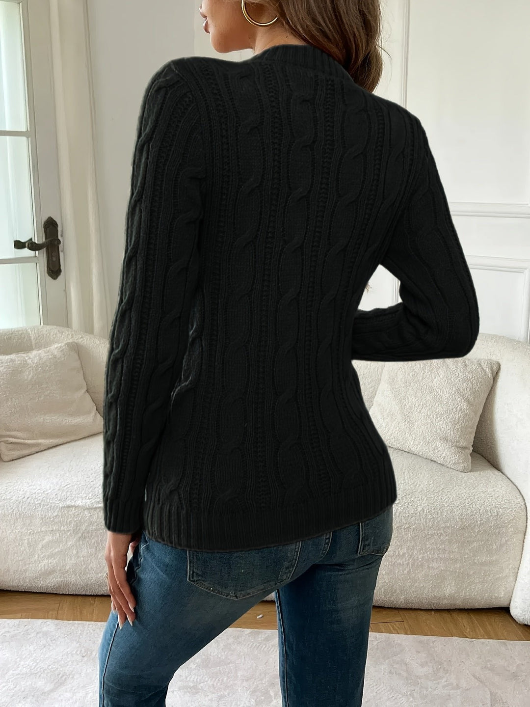Juliana | Twist-Knit Sweater – Timeless Style for Women