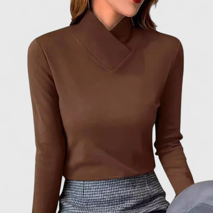 Grayson | Strickpullover mit erhöhtem Kragen