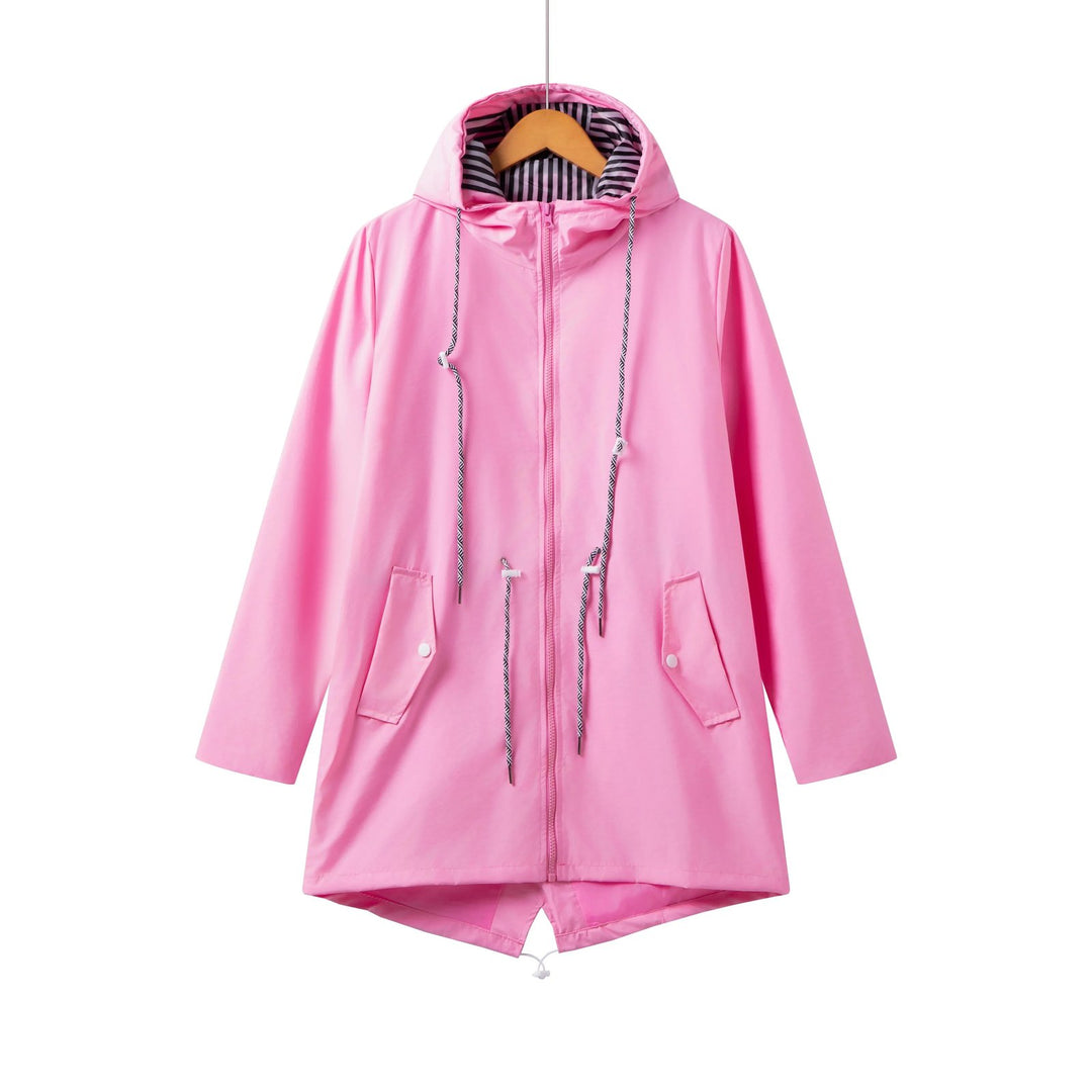 Sophia | Waterproof Hooded Trench Coat for Women – Versatile Everyday Style