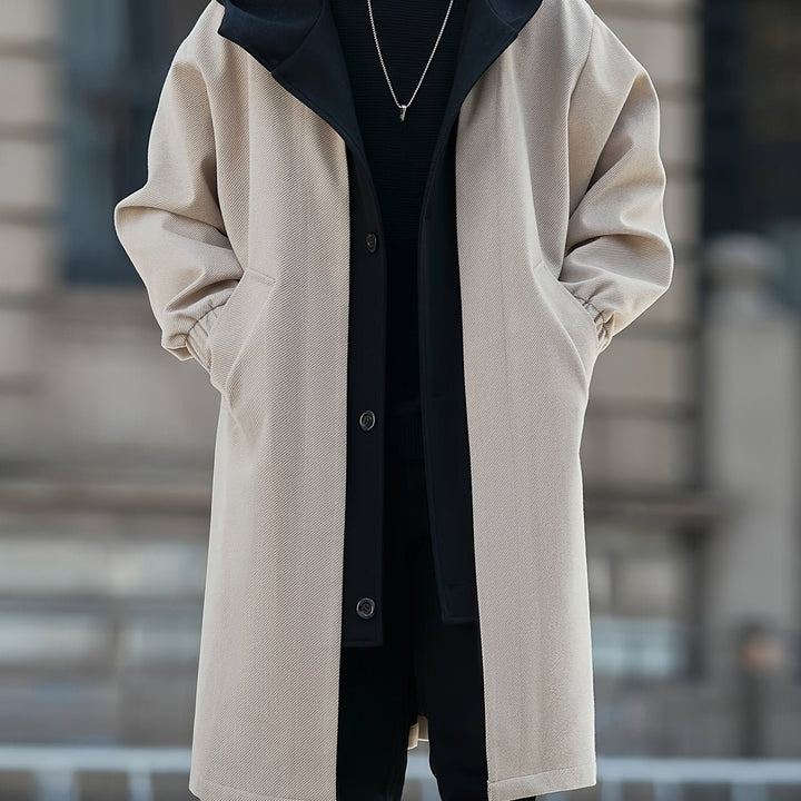 Harrison | Hooded Longline Coat – Refined Style for Women