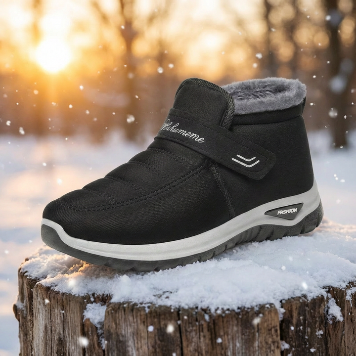 Cozara | Fur Lined Winter Boots – Slip On Design for Comfort