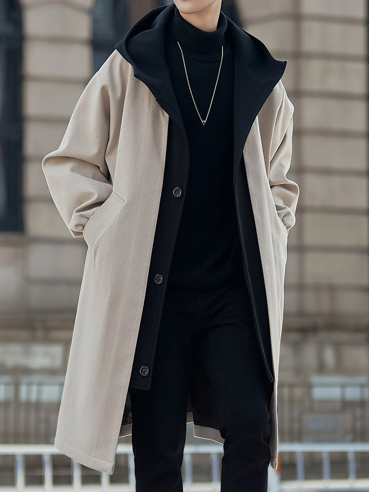 Harrison | Hooded Longline Coat – Refined Style for Women