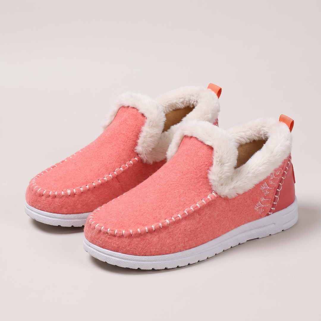 Wynter | Slip-On Boots – Fleece-Lined Winter Comfort for Women