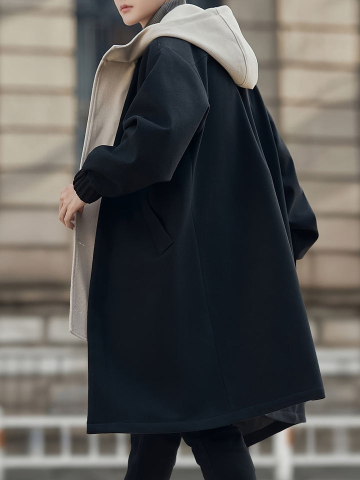 Harrison | Hooded Longline Coat – Refined Style for Women