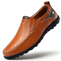 Julian | Classic Leather Refined Slip-On Loafers