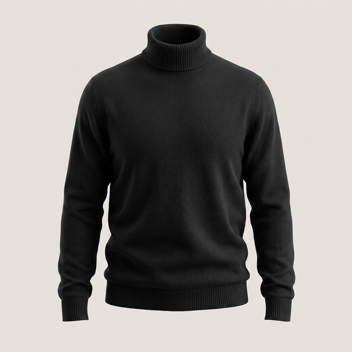 Northpeak | Merino Turtleneck Sweater – Refined Warmth for Men
