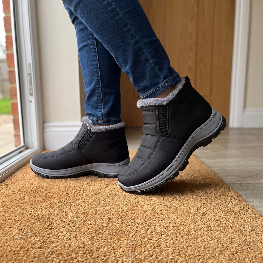 Cushion | Winter Walking Boots – Waterproof Quilted Design for Women