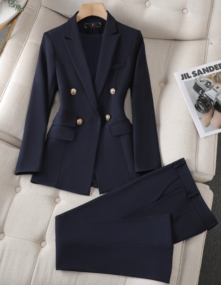 Leonie | Women's Elegant 2-Piece Blazer & Pants Set