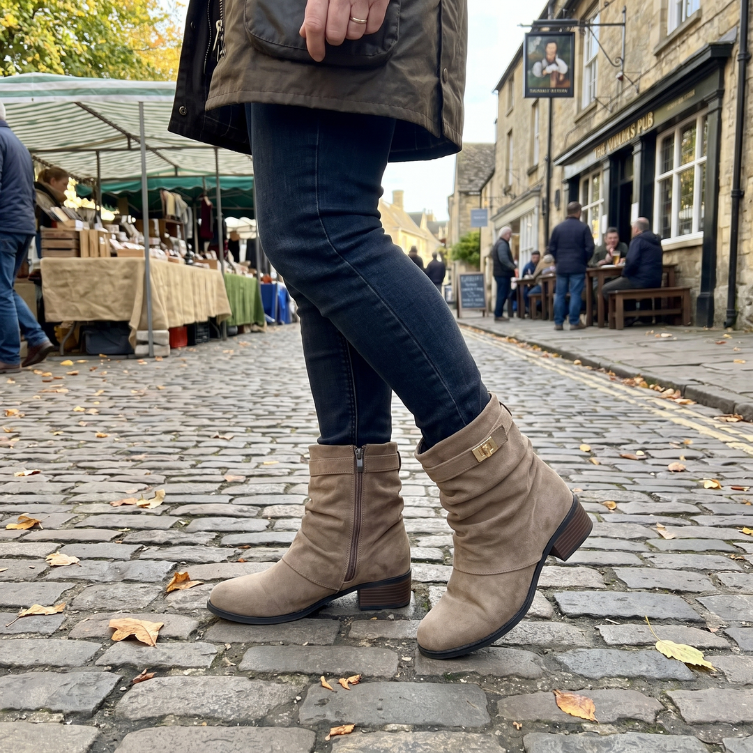 Velora | Slouch Boots – Elegant Everyday Style for Women