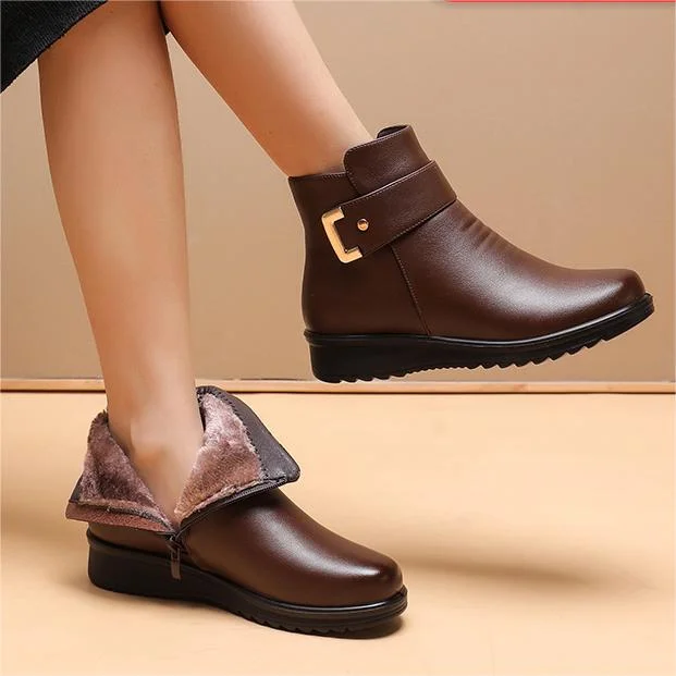 Nora | Orthopedic Boots – Genuine Leather Comfort for Women