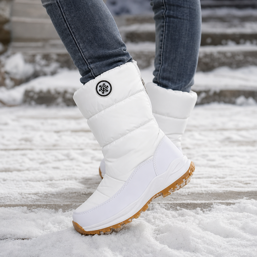 Archwalk | Arch Support Snow Boots – Mid-Calf Style for Women