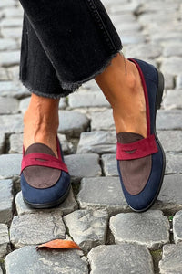 Farbakzent | Women's Color-Accent Slip-On Loafers