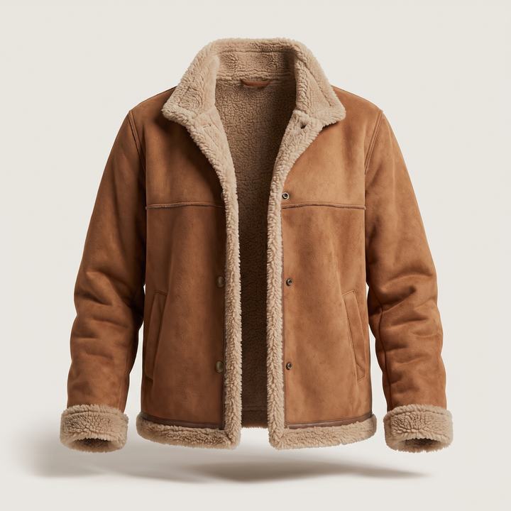 Ruba | Shearling-Lined Jacket – Timeless Cozy Style for Women