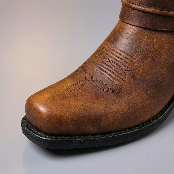 Wesley | Genuine Leather Vintage Boots