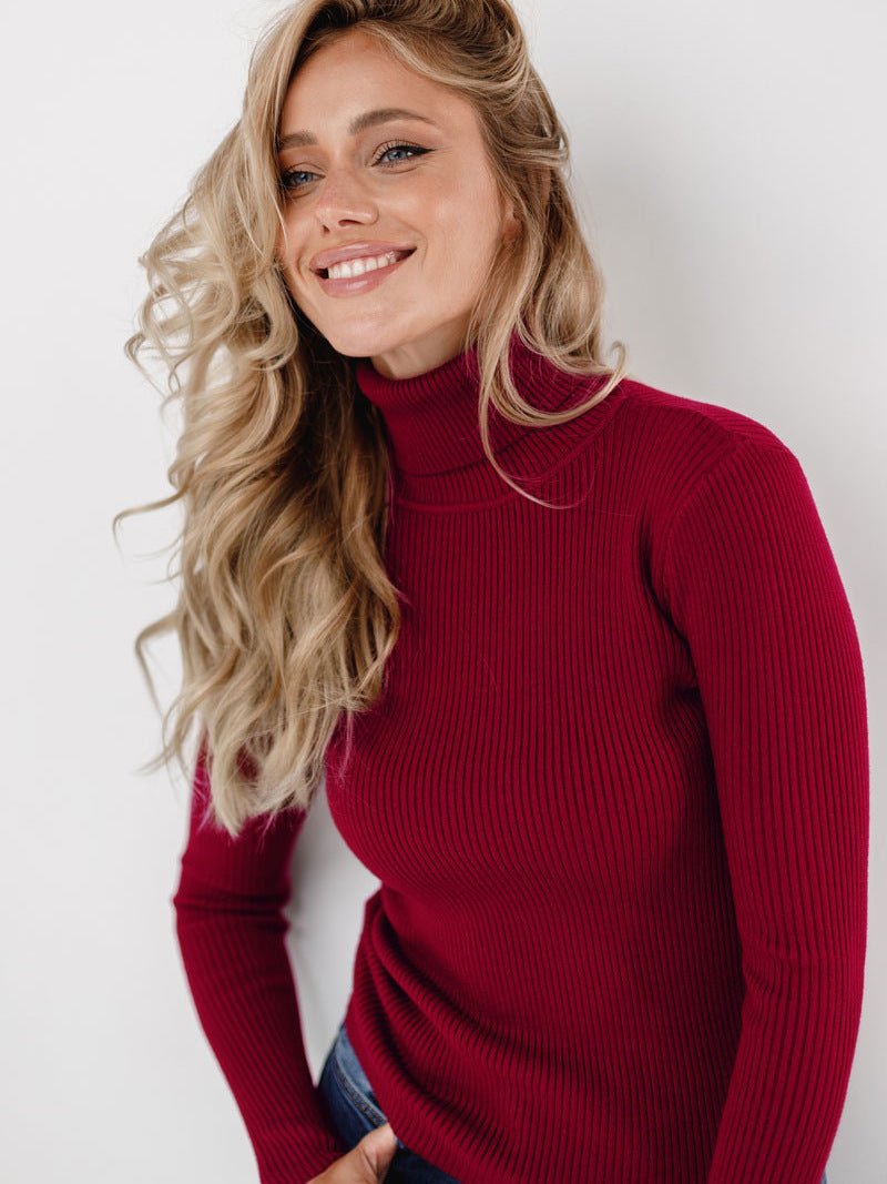 Cassandra | Turtleneck Sweater – Classic Style for Women