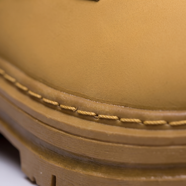 Mason | Leather Lace-Up Lug-Sole Ankle Boots - Image 5