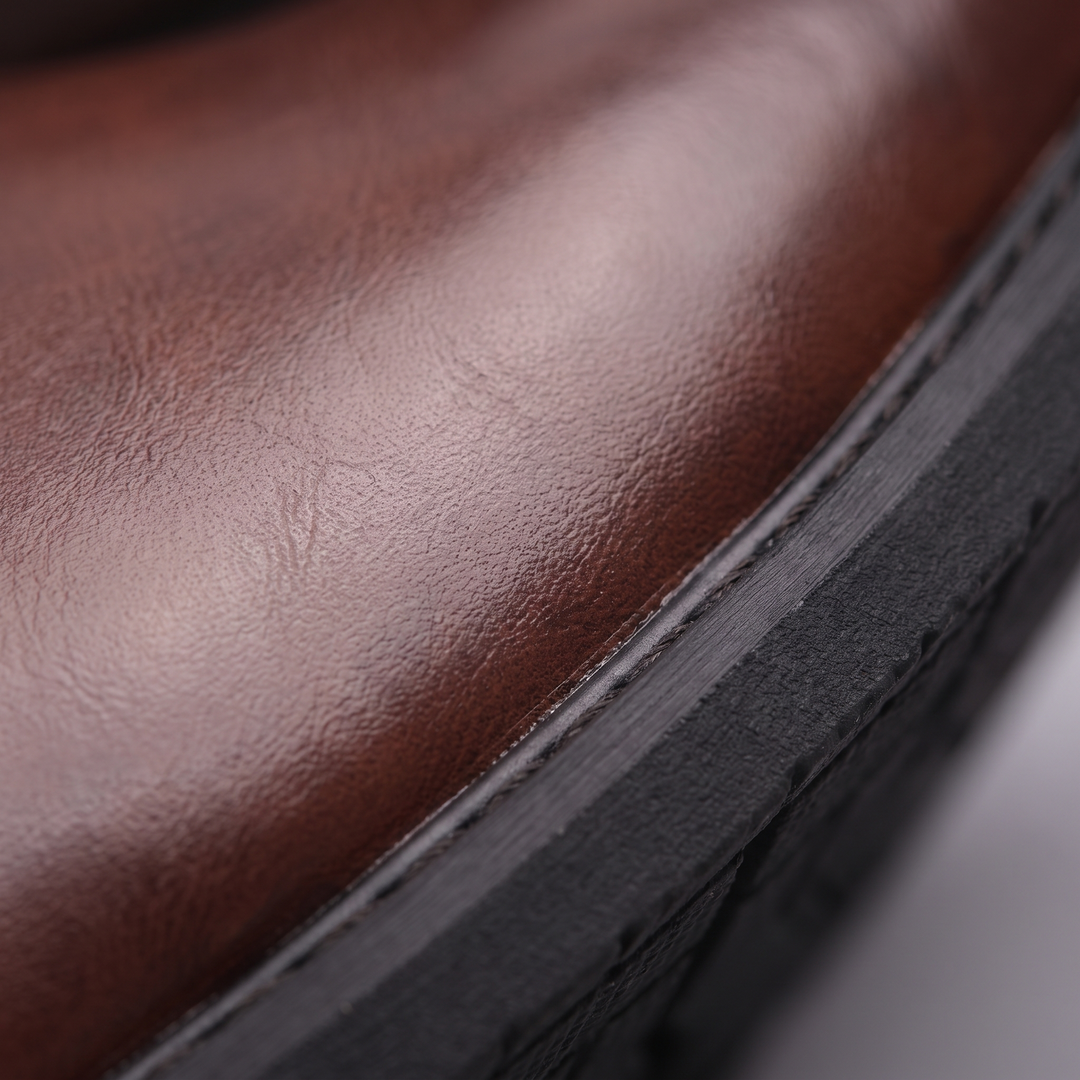 Owen | Polished Chelsea Boots with Elastic Side Panels - Image 5