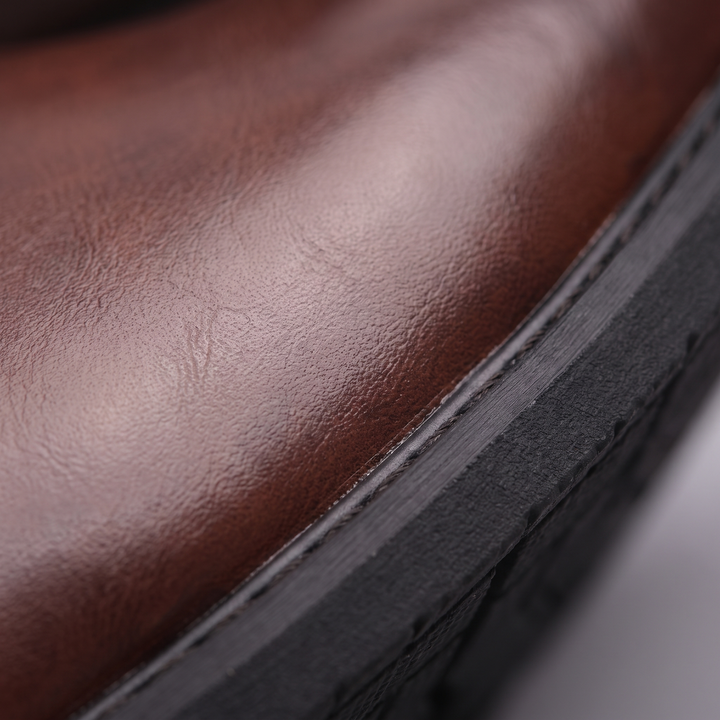Owen | Polished Chelsea Boots with Elastic Side Panels - Image 5