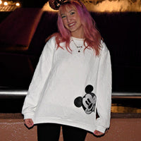 Mia | Mickey Mouse Print Oversized Sweater