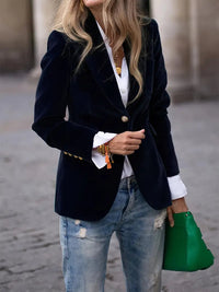 Aurora | Women's Luxurious Timeless Velvet Blazer