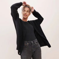 Aria | Mühelos schicke lange Strickjacke