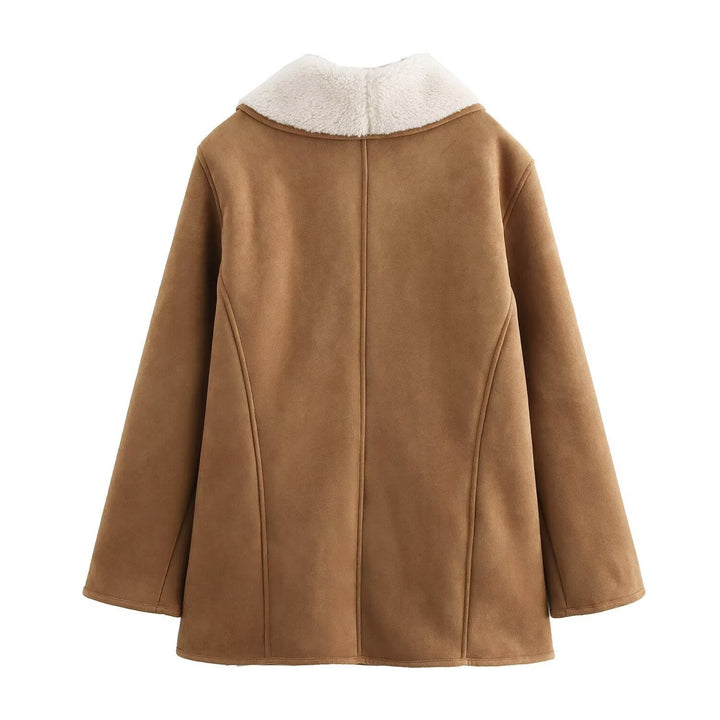 Drune | Short Coat – Cozy Teddy Lining for Women