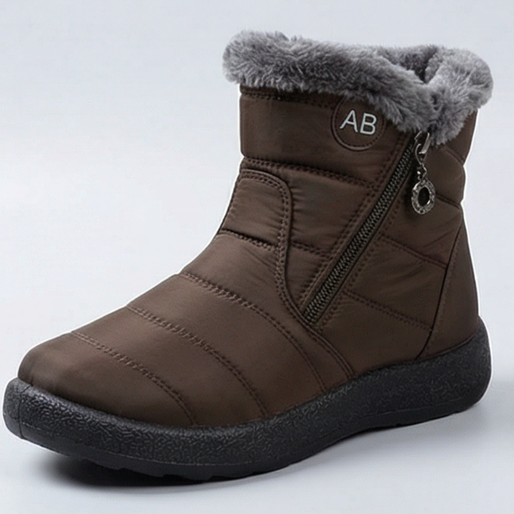 Frostiva | Winter Ankle Boots – Fur Lined Lightweight Style