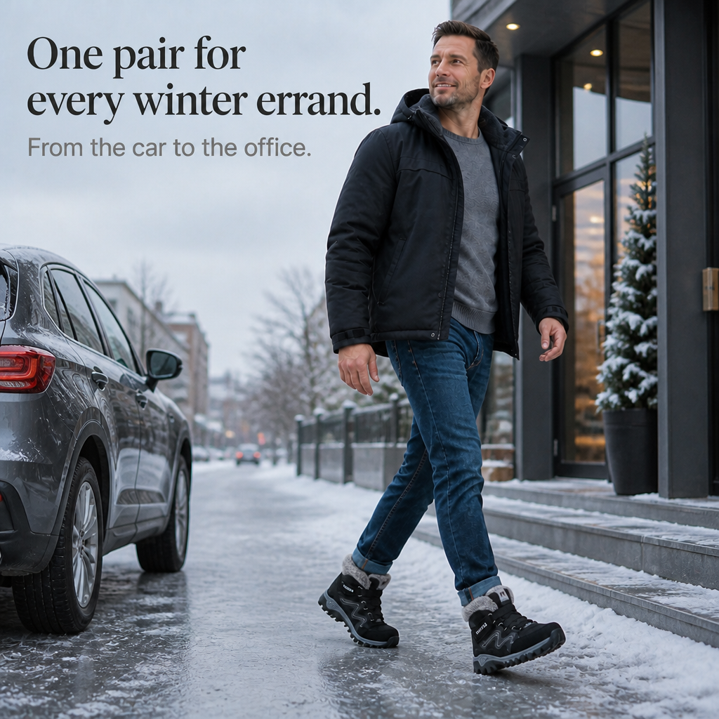 Cozystep | Non-Slip Ankle Boots for All-Day Comfort